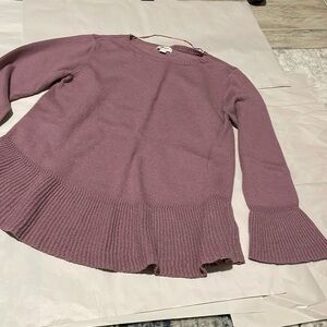Style & Co. Mauve Knit Sweater